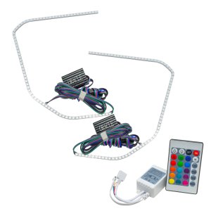 GMC Yukon Headlight Halo Kit - ORACLE Lighting - ColorSHIFT with Simple Controller - `15-`20